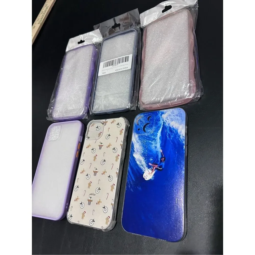 IPhone 15 Plus Cell Phone Cases Lot of 6 Cases Only All New